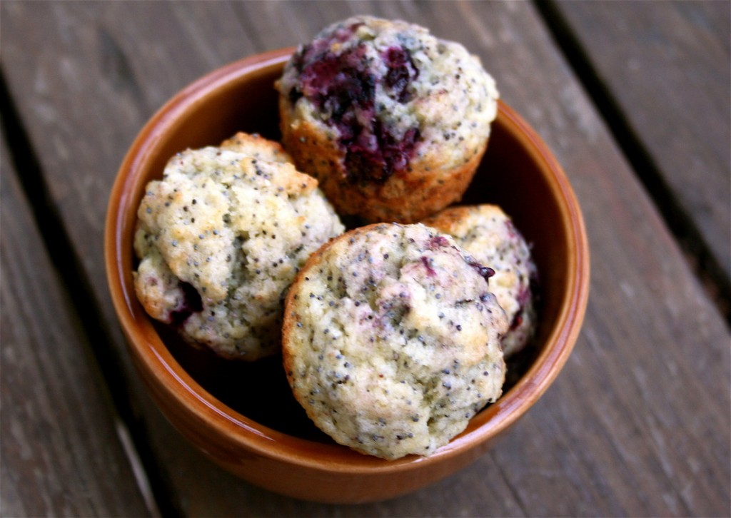 photo of blackberry poppyseed muffins from anecdotesandapples.com