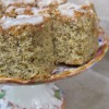 picture of vegan lemon poppy seed cake from v:gourmet