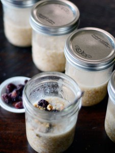 Make Ahead Oatmeal in Jars