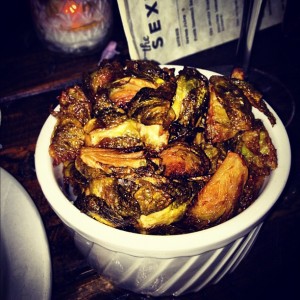 The Sexton's RIDICULOUSLY DELICIOUS Fried Brussels sprouts